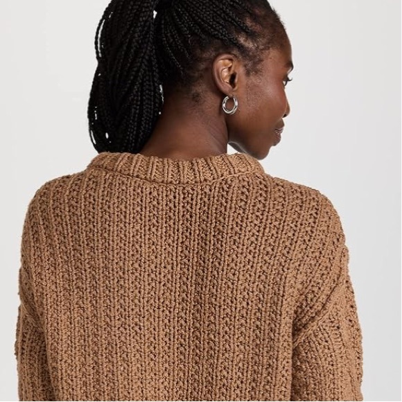 🔸NWT🔸Free People Cable Sweater - Picture 8 of 16